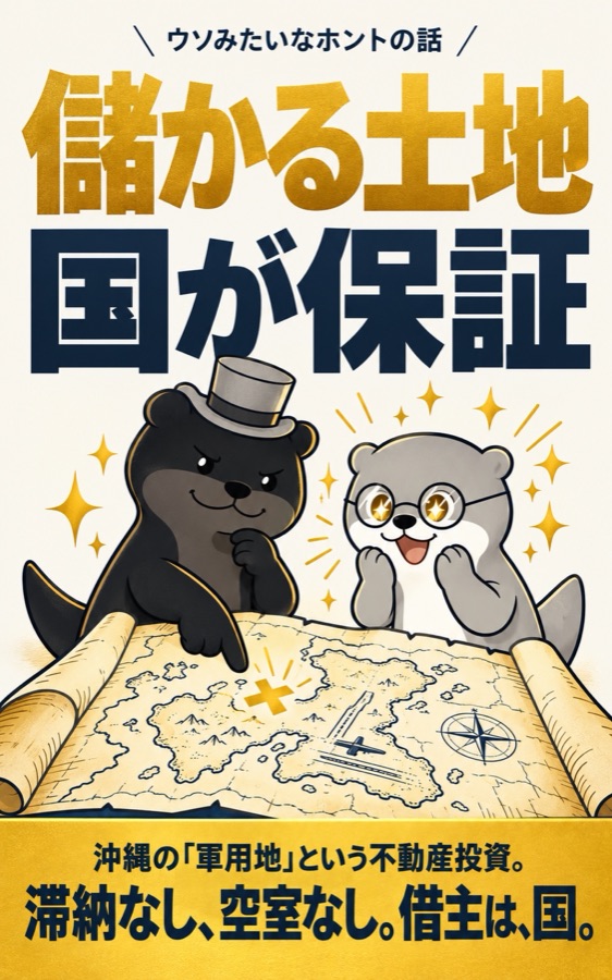 儲かる土地、国が保証。
